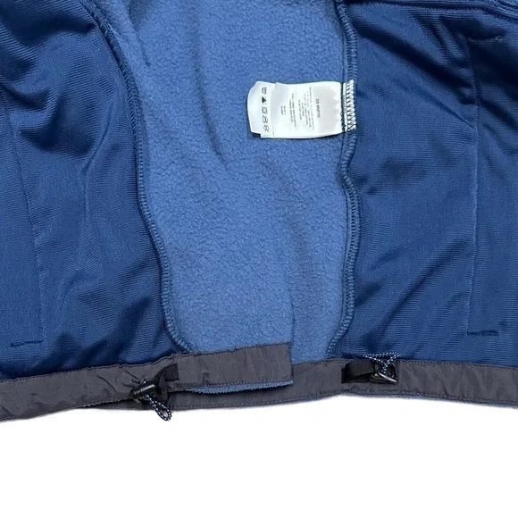 Columbia Blue & Gray Vertex Sherpa Fleece Jacket Sz XL - Picture 5 of 8